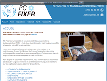 Tablet Screenshot of pc-fixer.be